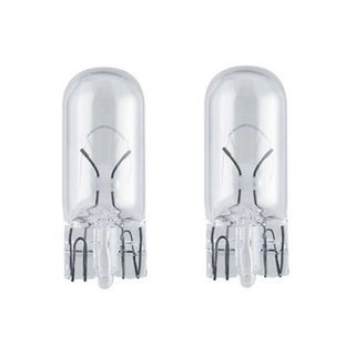 philips-12961llecob2 Лампа W5W LongerLife EcoVision 12V 5W W2.1x9.5d (2шт)