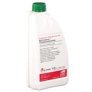 febi-26580 Антифриз (зелений) (1.5L) (-30°C) Renault Glaceol RX Type D (готовий до застосування)