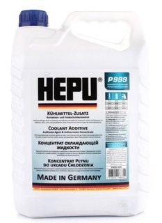 hepu-p9995l Антифриз G11 синій концентрат -80°C 5L