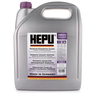 hepu-p999g135l Антифриз G13 фіолетовий концентрат -80°C 5L