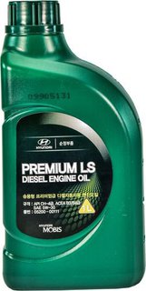 hyndai-kia-0520000111 Моторна олива Hyundai/Kia Premium LS Diesel 5W-30, 1л