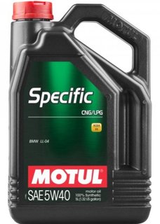 motul-854051 Олива 5W40 Specific CNG/LPG (5л) (101719)