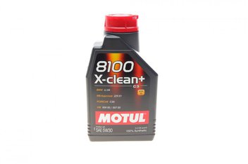 motul-854711 Олива 5W30 X-clean+ 8100 (1л) (LL-04/VW 504 00/507 00/MB 229,51/Porsche C30) (106376/102259)