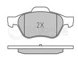 Колодки гальмівні (передні) Renault Megane II/Scenic II 1.4-2.0D 02-