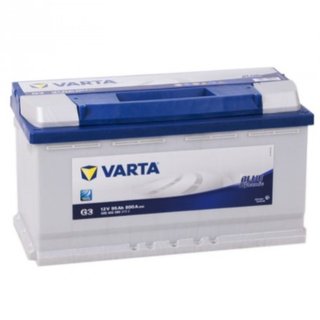 varta-595402080 Акумулятор VARTA BLUE  95AH 800A P+ 353X175X190  533102
