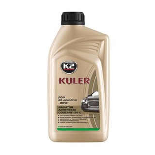 k2-t201z Рідина охолоджуюча Kuler Long Life G11 -35°C зелена 1 л