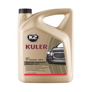 k2-t205c Рідина охолоджуюча Kuler Long Life G12 -35°C червона 5 л