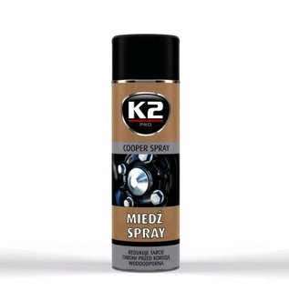 k2-w122 Мастило рідке мідне високотемпературне PRO COPPER SPRAY аерозоль 400 мл
