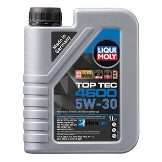 liqui-moly-2315 Моторна олива Liqui Moly TOP TEC 4600 5W-30, ACEA C2/C3, API SM/CF, 1л