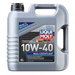 liqui-moly-1917 Масло моторн. Liqui Moly MoS2 Leichtlauf 10W-40 API SL/CF  ACEA A3-04/B4-04 (Канистра 4л)