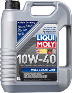liqui-moly-1931 Моторна олива Liqui Moly MoS2 Leichtlauf 10W-40 5 л (1931)
