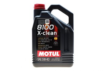 motul-102051 Олива моторна 5W-40 5L 8100 X-clean BMW LL-04, RN0710/RN0700,VW 502 00/505 00/505 01