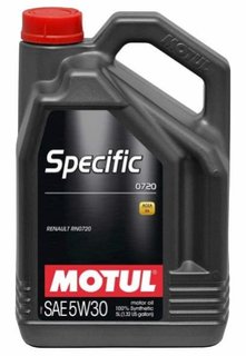 motul-102209 Олива 5W30 Specific 0720 (5L) (RN0720)
