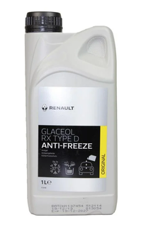 renault-7711428132 Антифриз-концентрат GLACEOL RX TYPE D, зелений, -37°C, 1 л