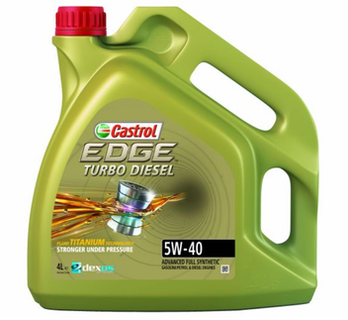 castrol-edge5w404lturbodiesel Моторне мастило EDGE TURBO DIESEL 5W40 4L С3 505.01