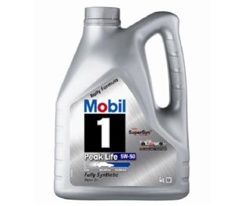 mobil-5w504lpeaklife Моторне мастило PEAK LIFE 5W50 4L, A3/B3, A3/B4, VW 505 00/501 01, A40, МВ 229.1/229.3, BMW High Performance Diesel	