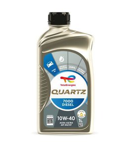 total-10w401lquartzdiesel Моторне мастило QUARTZ 7000 DIESEL 10W40 1L A3/B4