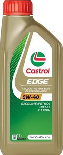 castrol-edge5w401ltitaniumfst Моторне мастило EDGE Titanium FST 5W-40 1L С3, LL-04,  VW 505 00 / 502 00, МВ 229.31