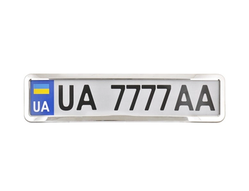 carlife-nh400 Рамка CarLife під номер, нержавіюча