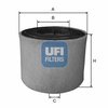 ufi-27a5400 Повітряний фільтр