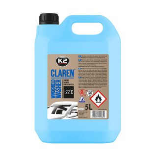 k2-k625 Омивач скла зимовий Claren Windshield washer -22°C нейтральний 5 л
