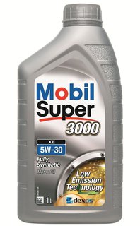 mobil-5w301l3000xe Моторне мастило Super 3000 XE 5W-30 1L, C3, LL-04, WSS M2C 917A, МВ 229.31/229.51/229.52, GM dexos 2, GM-LL-В-025, GM-LL-A-025, VW 505 01/505 00