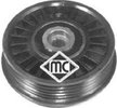 metalcaucho-04769 Паразитный / ведущий ролик, поликлиновой ремень