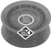 metalcaucho-05046 Паразитный / ведущий ролик, поликлиновой ремень