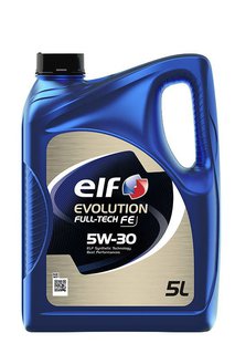 elf-5w305lfulltechfe Моторне мастило EVOLUTION FULL-TECH FE 5W-30 5L, C3, C4, RN0720