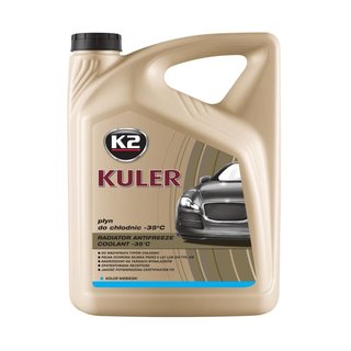 k2-t205n Рідина охолоджуюча Kuler Long Life G11 -35°C блакитна 5 л