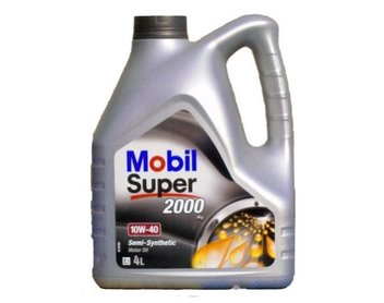 mobil-10w404l2000x1gasoline Моторне мастило Super 2000 X110W40 4L, A3/B3, МВ 229.1, VW 501 01/505 00