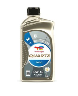 total-10w401lquartzgasoline Моторне мастило QUARTZ 7000 10W-40 10W40 1L, A3/B4, MB 229.1, VW 501.01/505.00