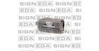 signeda-zfd1708 Подсветка гос.номера