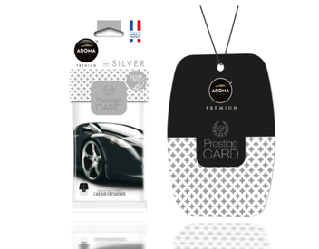 aroma-92665 Ароматизатор Prestige Card Silver