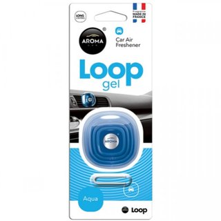aroma-63114 Ароматизатор автомобільний LOOP Gel Aqua