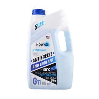 cobra-nx05002 Антифриз G11 готовий синій 5L -40°C