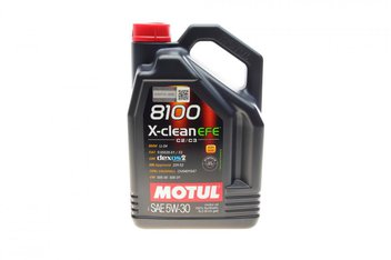 motul-814051 Олива 5W30 X-clean EFE 8100 (5L) (107206) (LL-04/9.55535-S1/S3/229.52/GM DEXOS2/LL-A-025/LL-B-025)