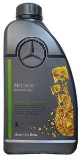 mercedes-benz-a000989950211 Мастило моторне, MB 229.52  5W-30 1L
