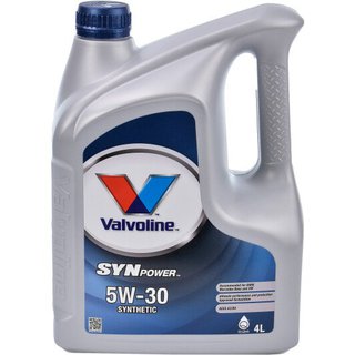 valvoline-872378 Мастило VALVOLINE 5W-30 SYNPOWER 4L