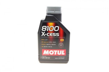 motul-368101 Олива 5W30 X-cess 8100 (1л) (VW 502 00/505 00/MB 229.5/226.5/RN0710-0700/LL-01) (108944)