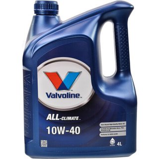 valvoline-872775 Мастило VALVOLINE ALL CLIMATE 10W40   4L