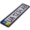 vitol-phc75055 Рамка під номерний знак металева з сіткою, чорна