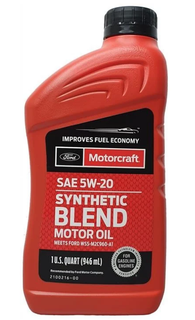 ford-xo5w20q1sp Моторна олива Motorcraft Synthetic Blend 5W-20, 0,946л