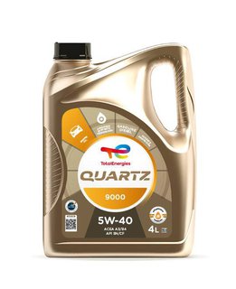 total-5w404lquartz9000 Моторне мастило QUARTZ 9000 5W40 4L A3/B4, MB 229.5, VW 502.00/505.00, LL-01, А 40