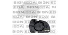 signeda-sadm1013cl Стекло зеркала с подставкой