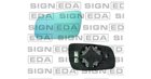 signeda-sadm1004qatl Стекло зеркала с подставкой