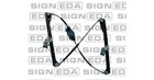 signeda-mx11060l Стеклопадьемник пер.лев.эл.без мотор