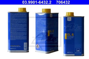 ate-03990164322 Гальмівна рідина SL.6 DOT 4 1L