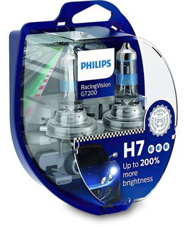 philips-12972rgts2 Лампа галогенова H7 12V 55W/RACINGVISION GT200/ /2SZT./