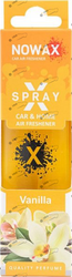 Ароматизатор NOWAX  X Spray- Vanilla 50ml